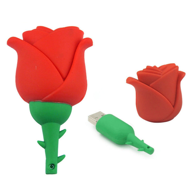 Mode personnalité créative mignon dessin animé rose forme clé USB