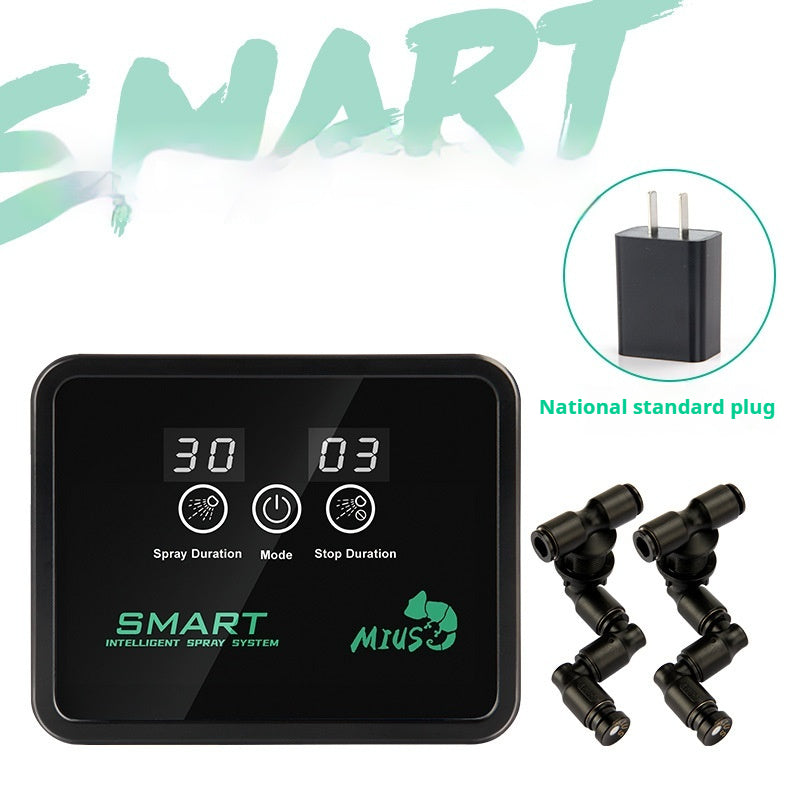Vaporisateur à vaporisation de temps de la forêt pluviale Humidification simulée Spray intelligent de pluie