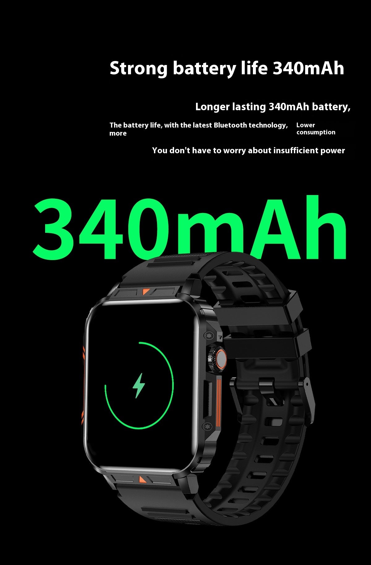 Smart Wireless Call Sport Step Computing Watch