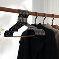 Accueil anti-dérapant anti-rouille anti-effaçant les vêtements gras Hanger