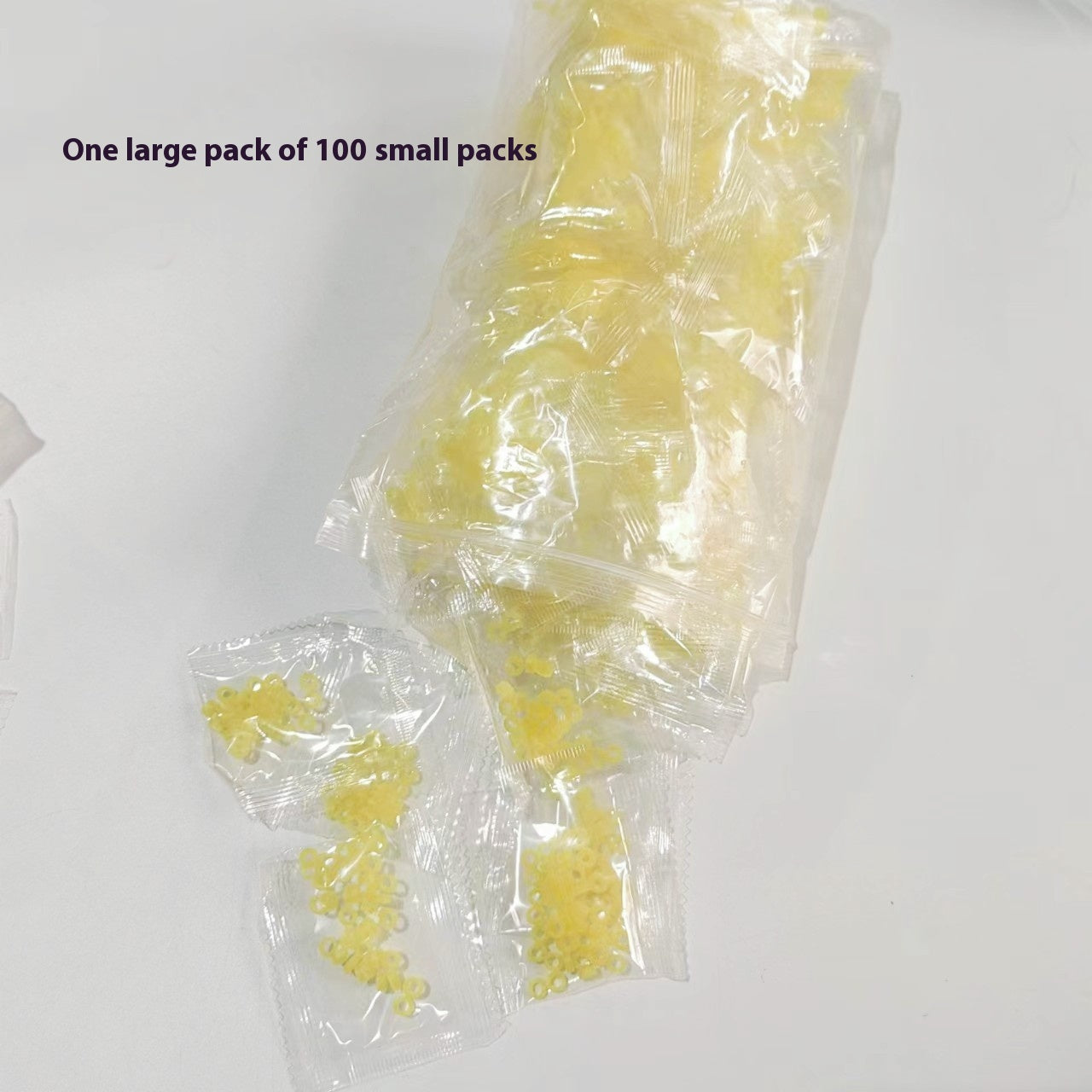 Accessoires de pêche Bagged Red Worm Earthworm Clip Rubber Band Reliure rapide
