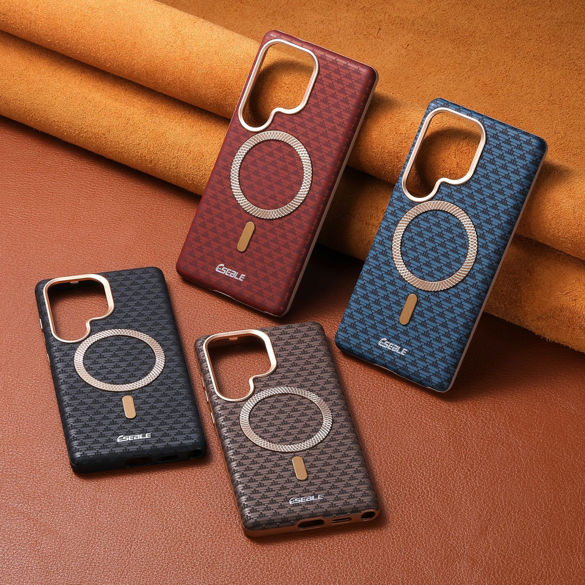 Modèle triangulaire Mountain Peak Magnetic Matte Phone Case