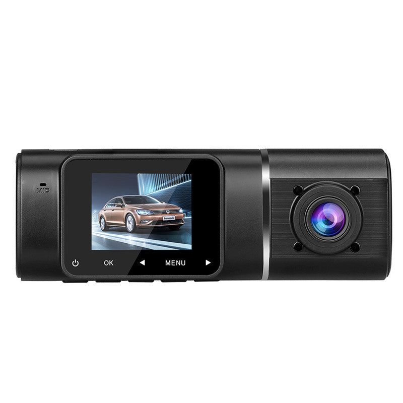 Enregistreur de conduite de voiture à deux lentilles HD