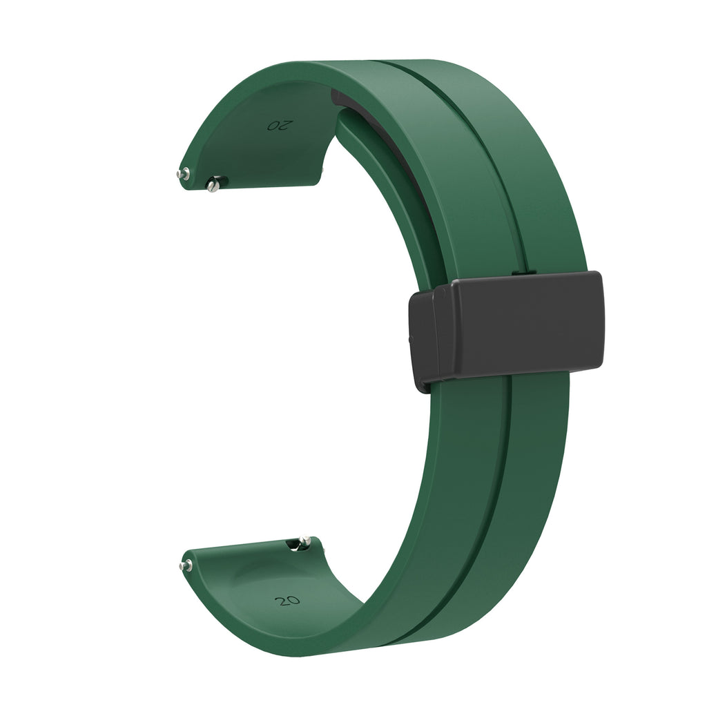 Bracelet magnétique pliant en silicone
