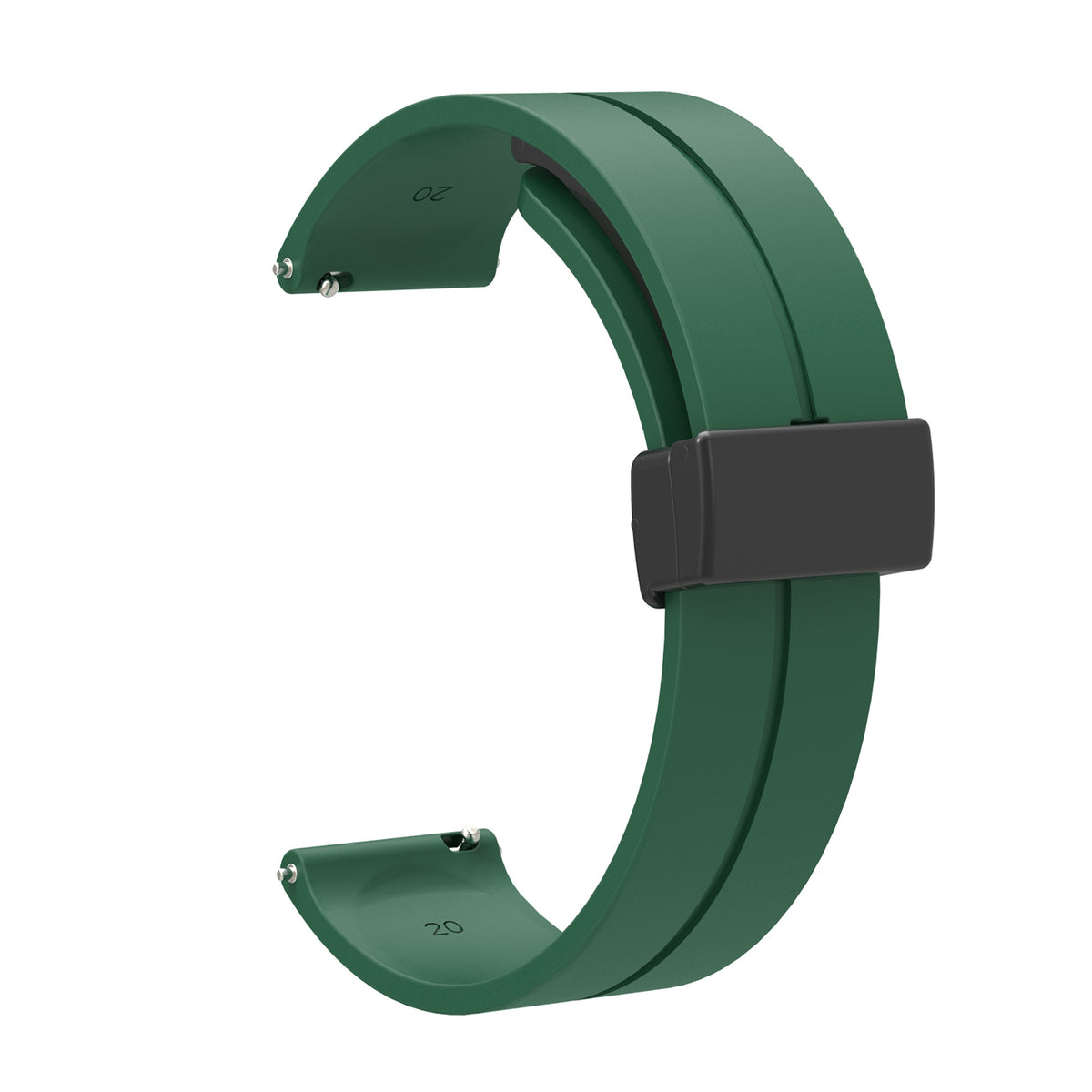 Bracelet magnétique pliant en silicone