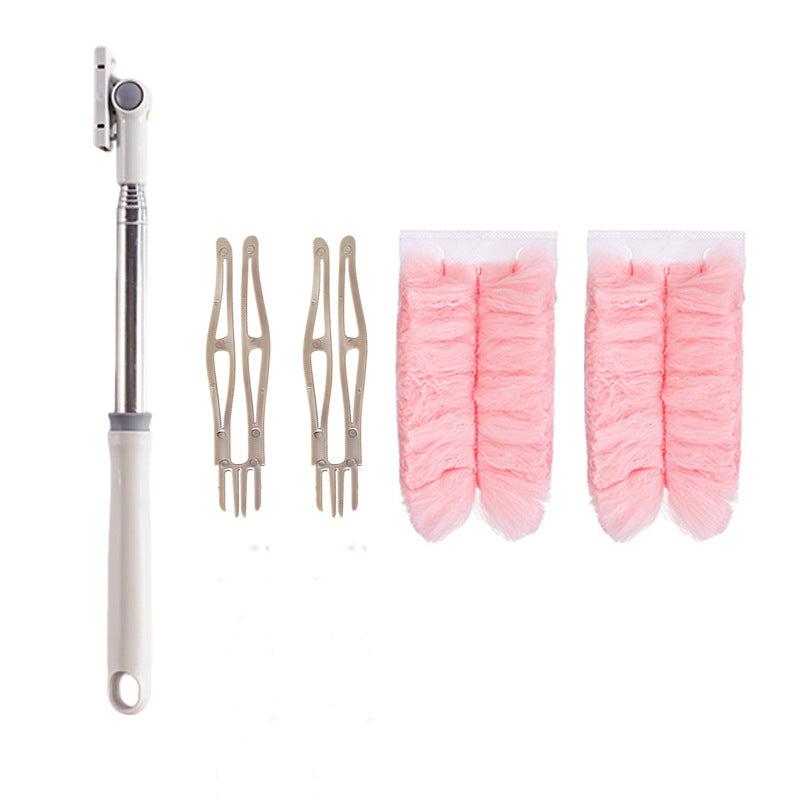 Nettoyant de plafond Duster antistatique extensible de plumes de ménage