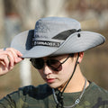 Pêche d'alpinisme Sunscreen Voyage respirant Grande Eave Visor Chapeau pour hommes