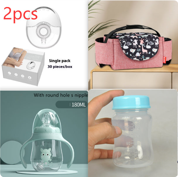 Portable mains sans poitrine électrique Portable Bilatéral Automatique Intégré Lait Claw Piec