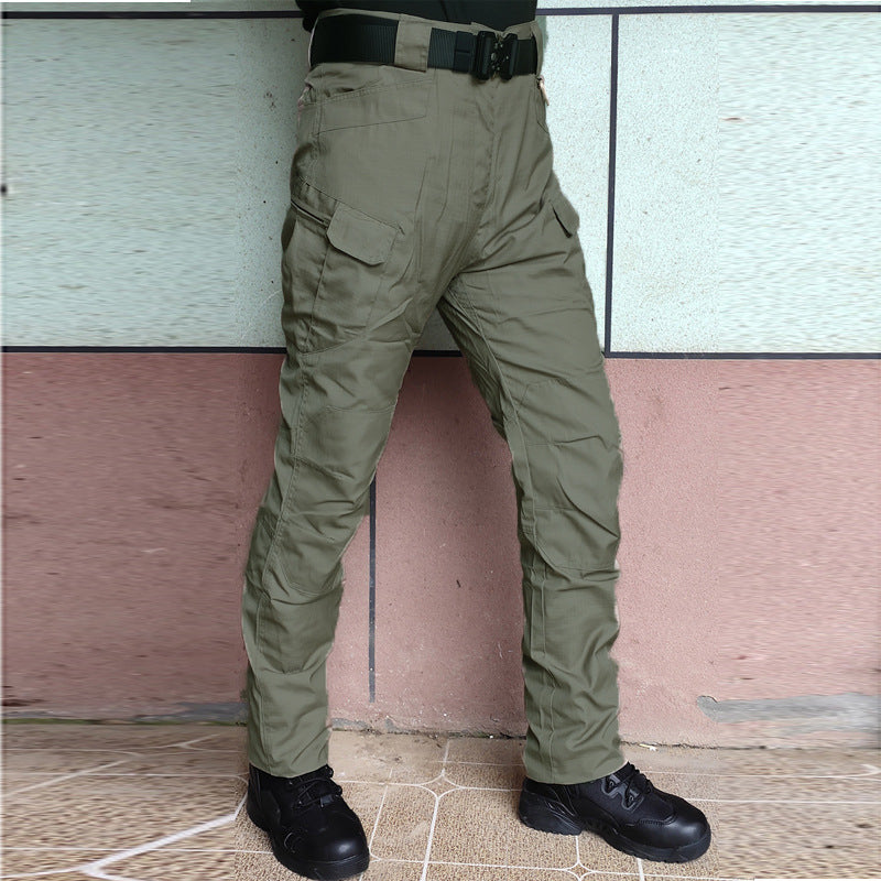 Pantalons de formation en tissu de plaid
