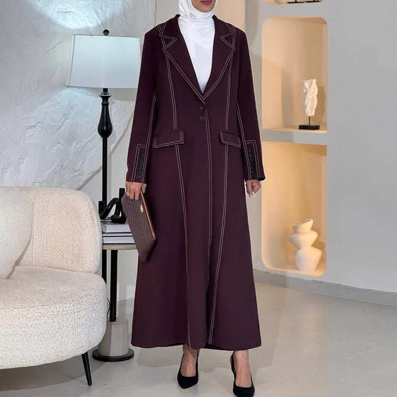 Manteau à manches longues élégant et élégant pour femmes