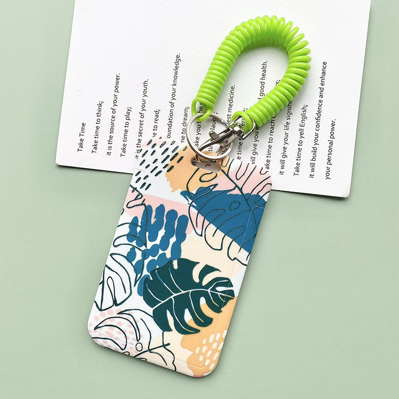 Série de plantes vertes Couverture de lanyard de mode simple