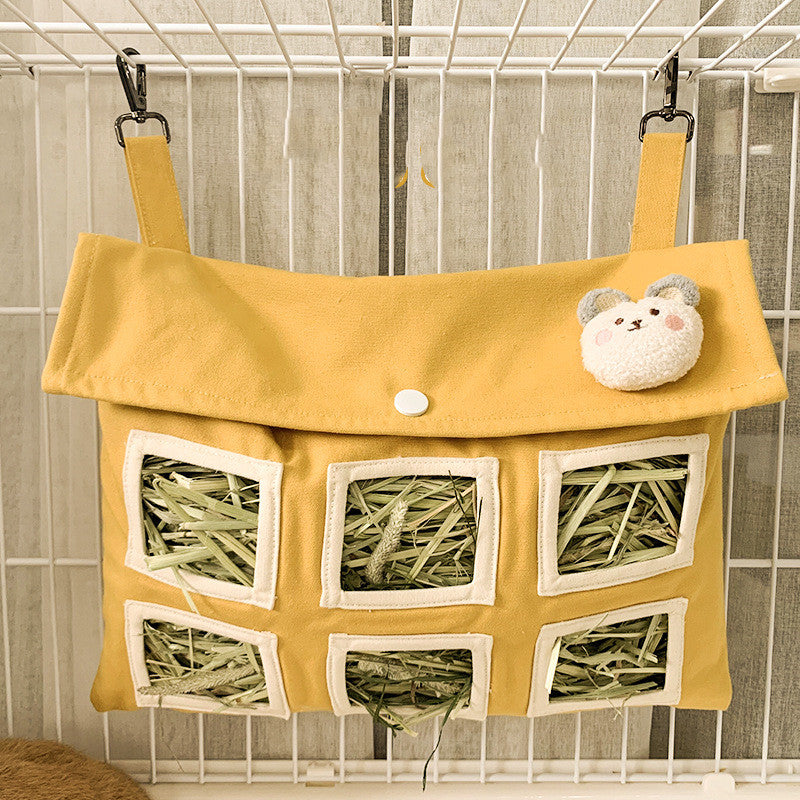 Lapin Grande Capacité Toile Paille Sac