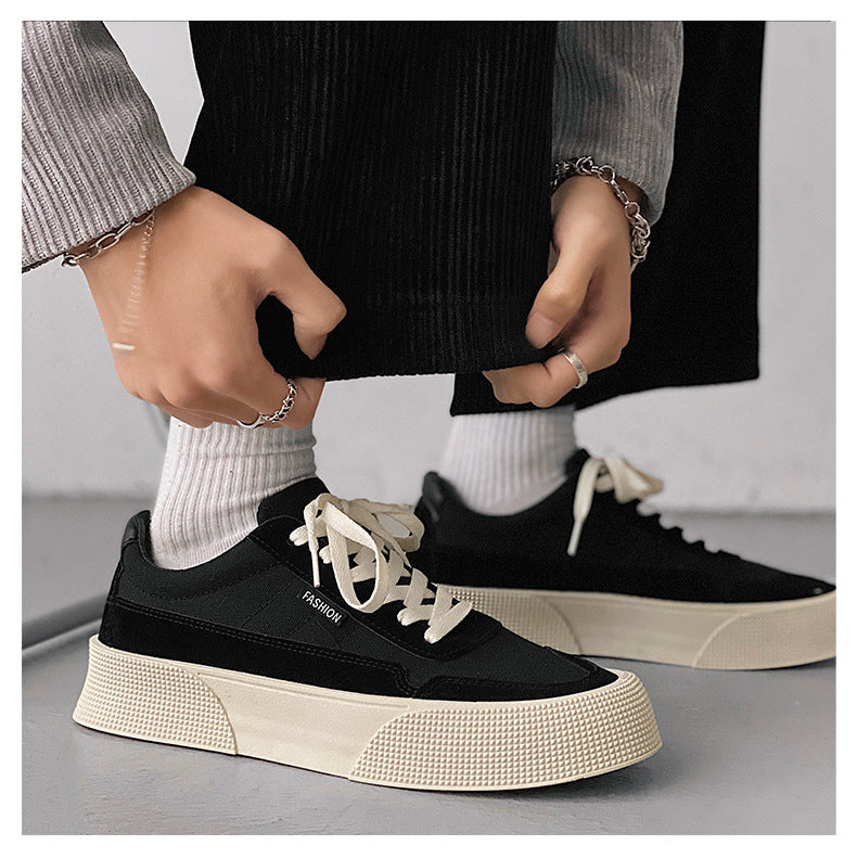 Bas-top Platform Sneakers Casual Respirant Sneakers étudiants confortables
