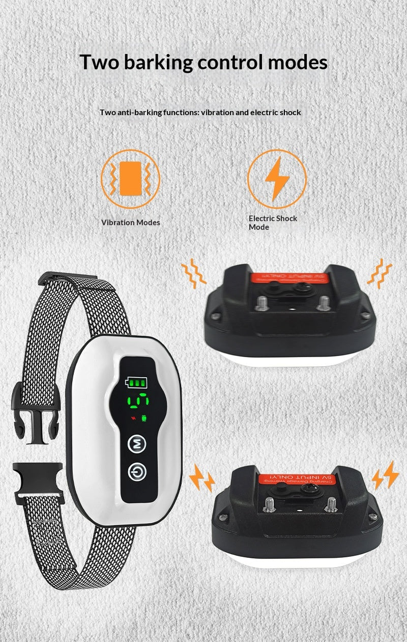 Collier d'entraînement anti-brouillard à vibrations intelligentes