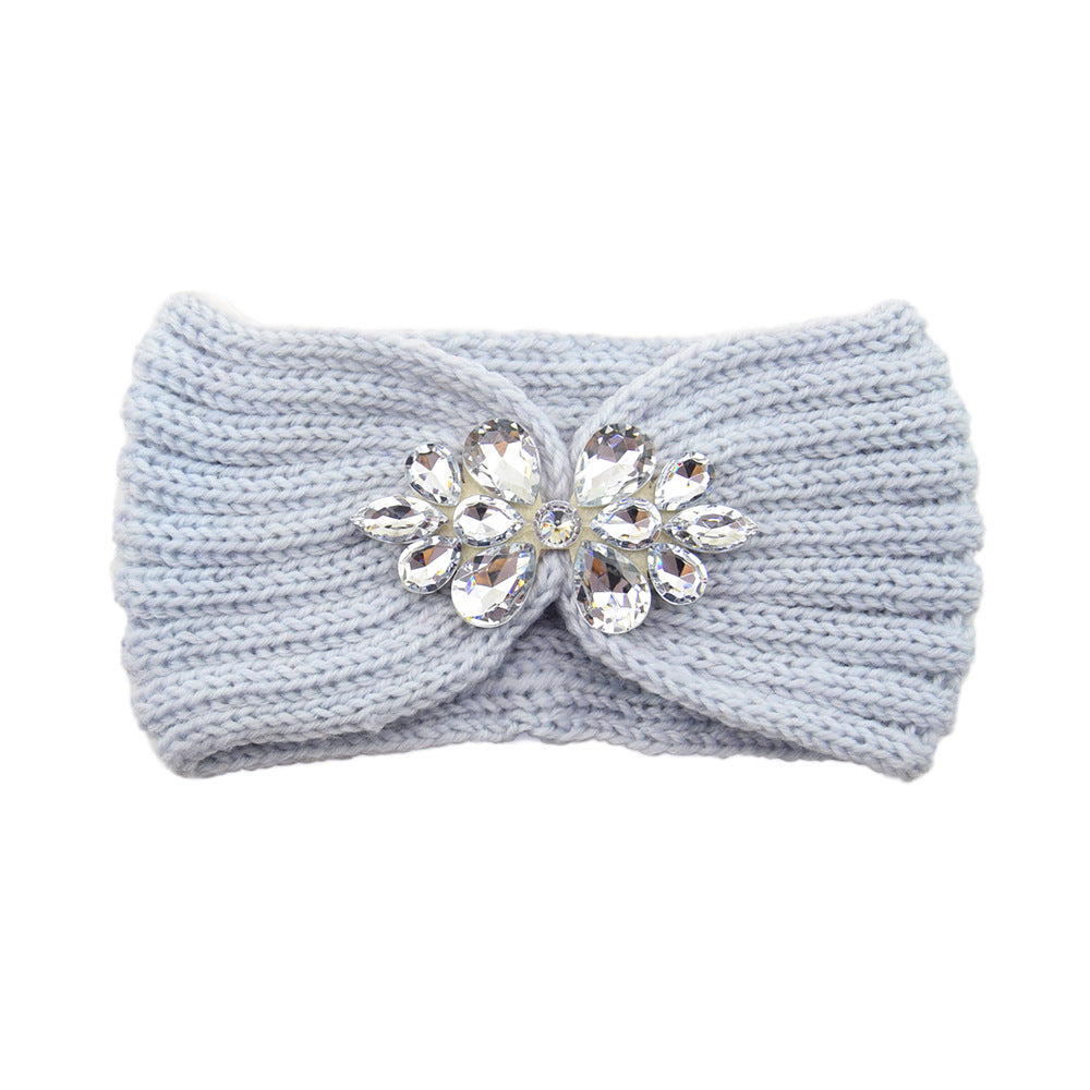 Exercice de lavage du visage Yoga Bandeau de laine chaude