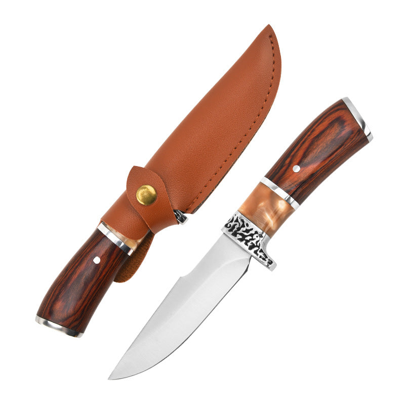 Wear-resistant outdoor knife for field use