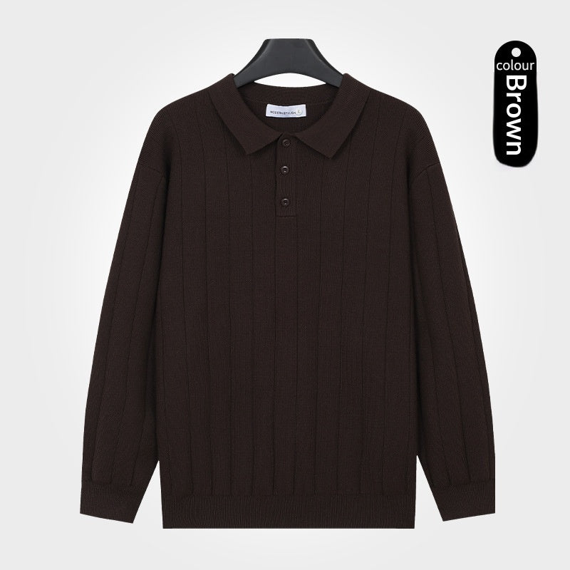 Chemise à manches longues pour hommes