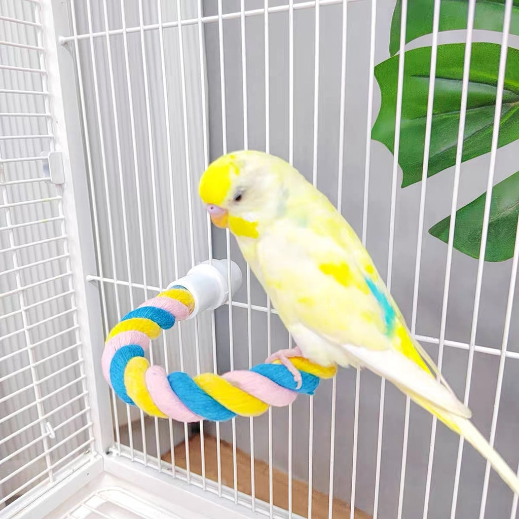 Escalade Cotton String Nibbling Relief Stuffy Toy Bird