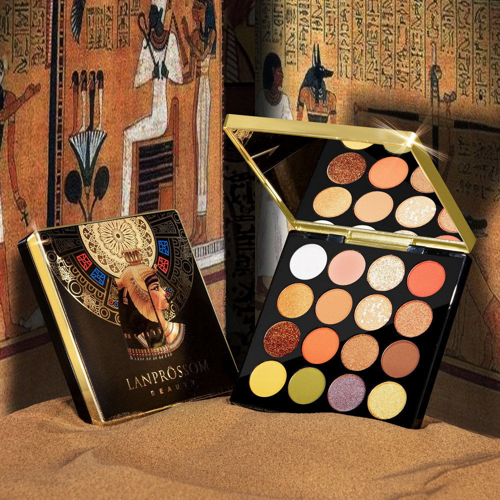 16 Couleurs Shimmer Matte Multi-fonctionnel Maquillage Set Hand Gift Cosmetics Eye Shadow Plate