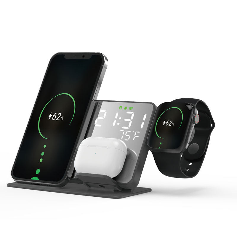Four-en-un chargeur sans fil casque de téléphone mobile Smart Watch