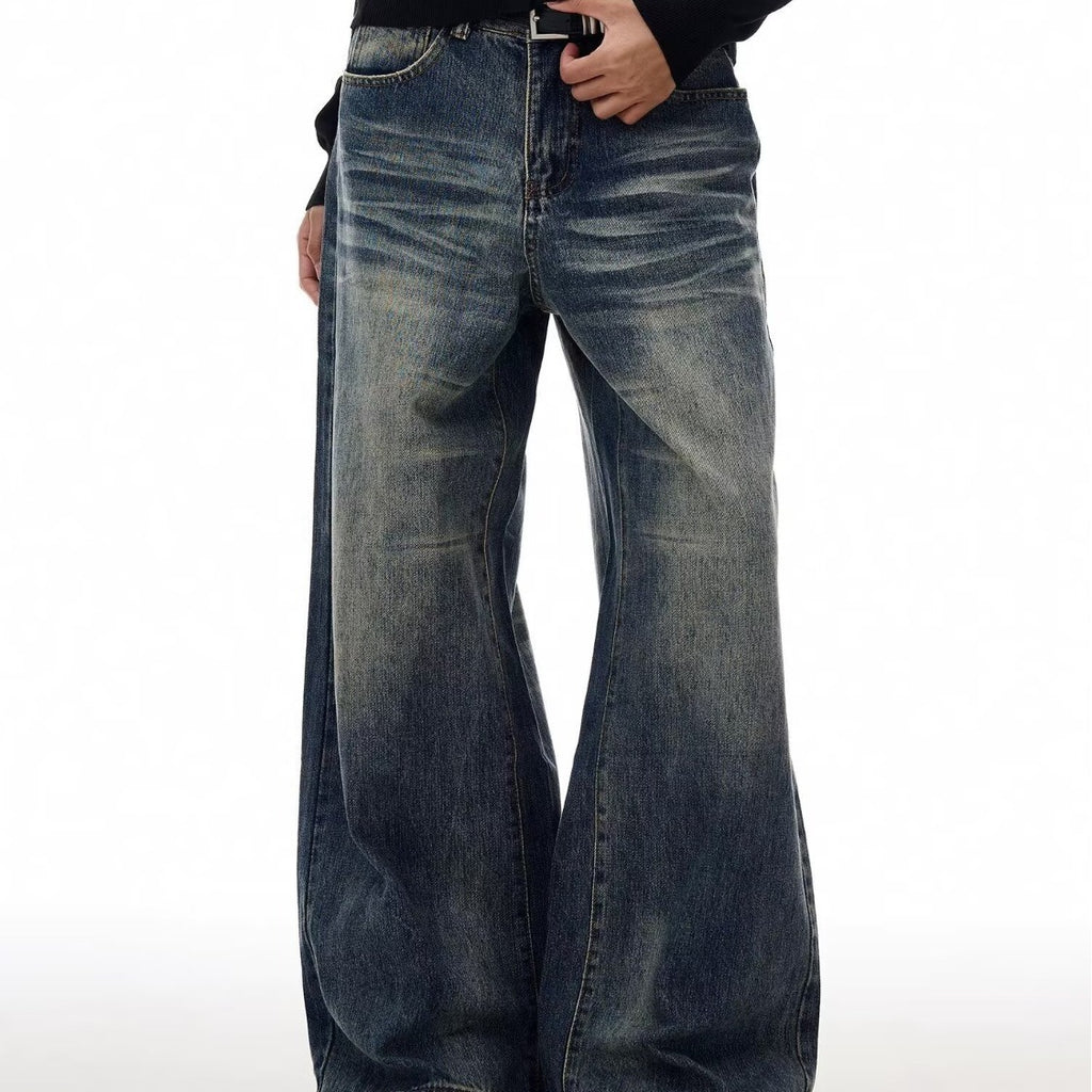 Jeans à jambe droite d'automne