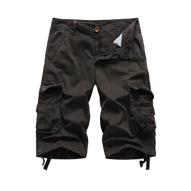 Amazon Commerce extérieur Vêtements de travail pour hommes Bas de fret occasionnel perdu Grande taille Knee Multi-Pocket
