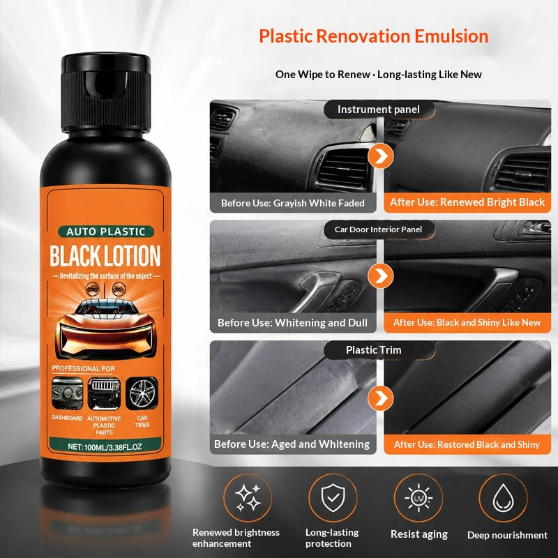 Lotion de rafraîchissement en plastique intérieur d'éclairage et de revitalisation de voiture