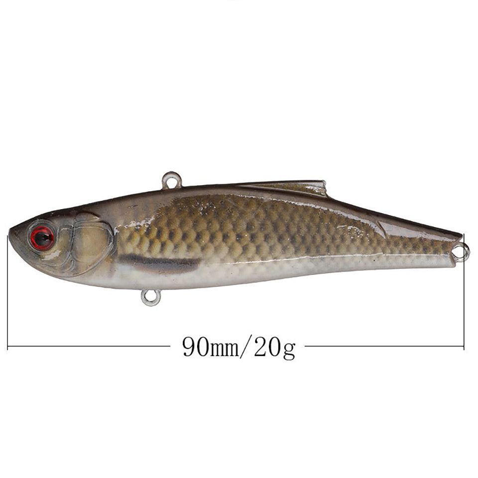 Bionic Submerged VIB Lure pour l'eau douce Basse