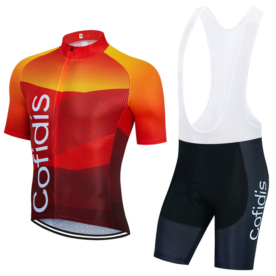 Été Hommes Outdoor Quick-drying Mountain Bike Jersey costume