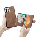 Rétro Split de téléphone magnétique Flip couverture arrière