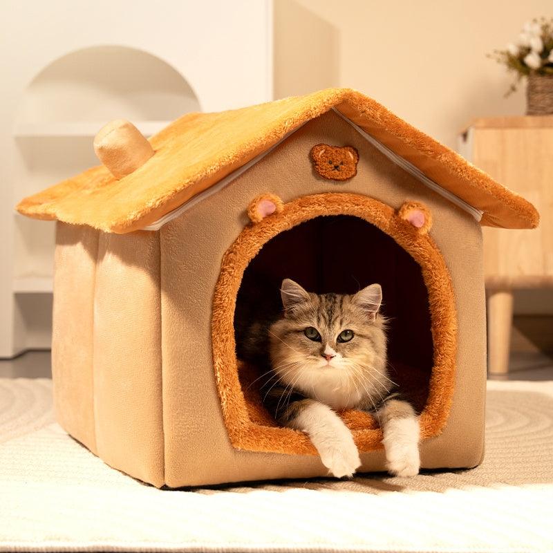 Lit Cat en forme de maison