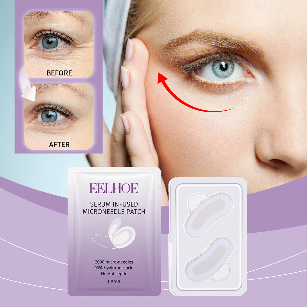 1 Pair of Microneedle Eye Mask Patches