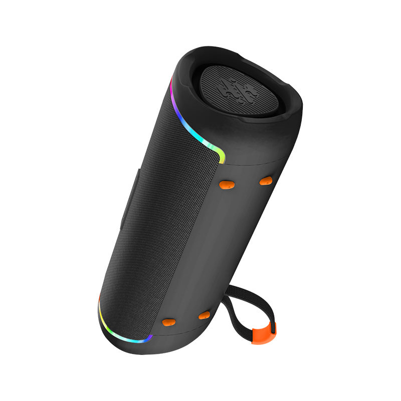 KP-842 Haut-parleur Bluetooth portable TF Support de la carte Subwoofer Ambient Light Taille compacte Lon