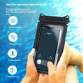 Double Compartiment Téléphone Sac imperméable pour la natation de plage