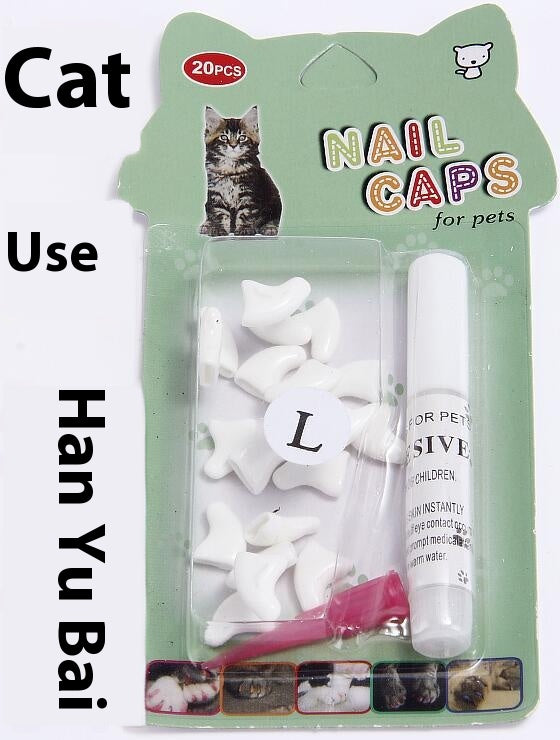 Couverture pour les aliments pour animaux de compagnie pour ongles de chat
