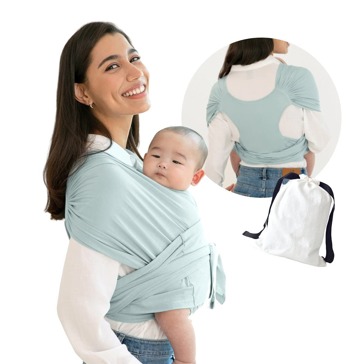 Été Cotton Cross Porte-bébé simple