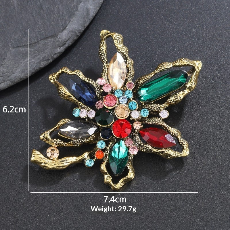 Broche de vêtements élégants pour hommes et femmes