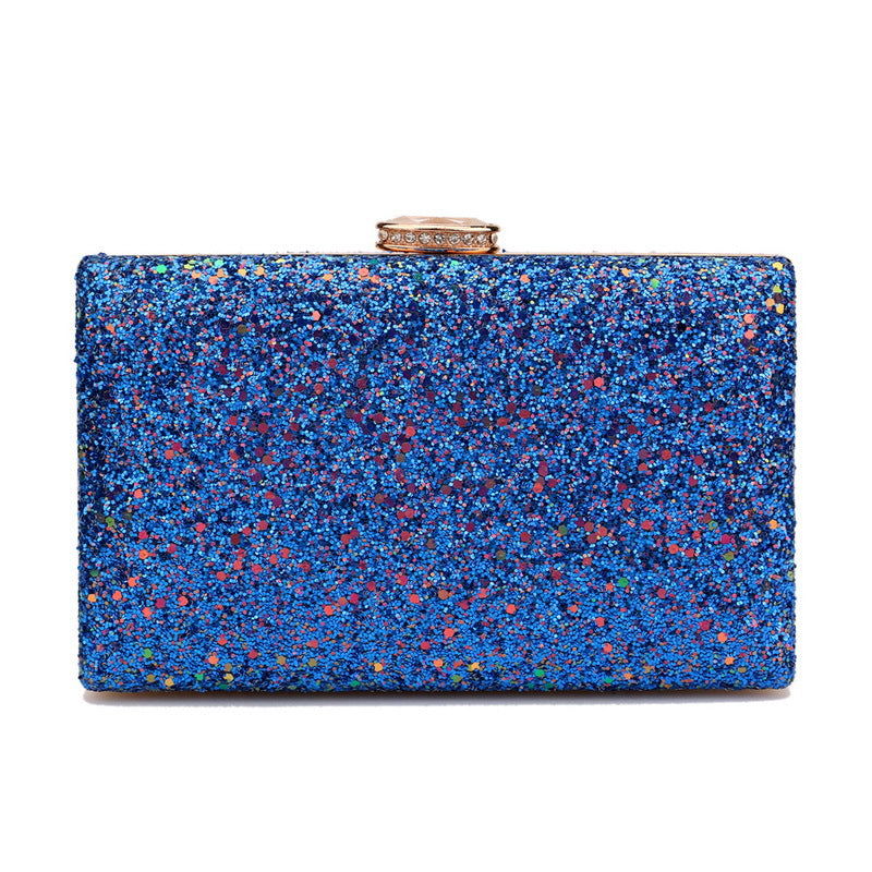 Sac d'embrayage pour dames à paillettes