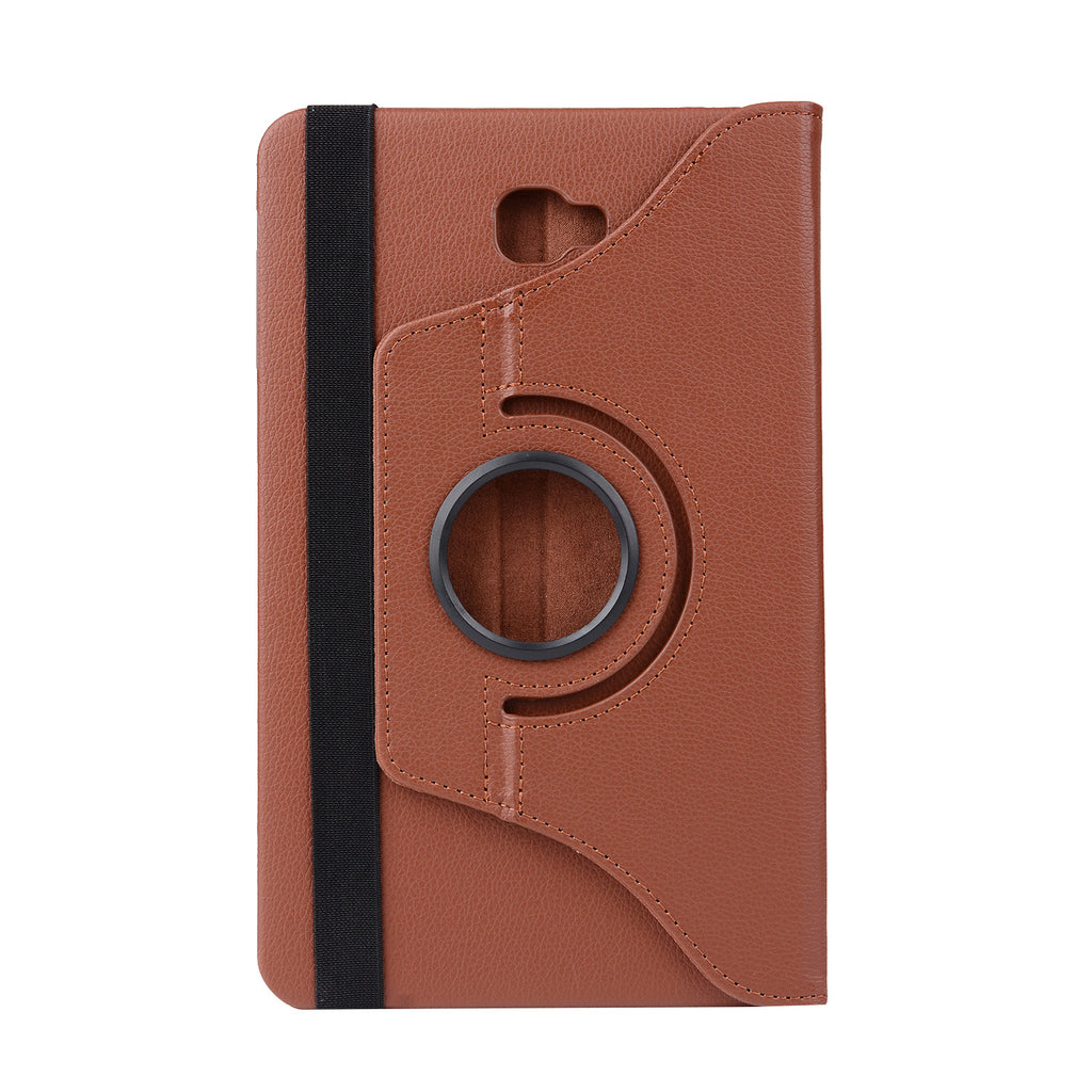 Comprimé étui en cuir Litchi grain rotative 360