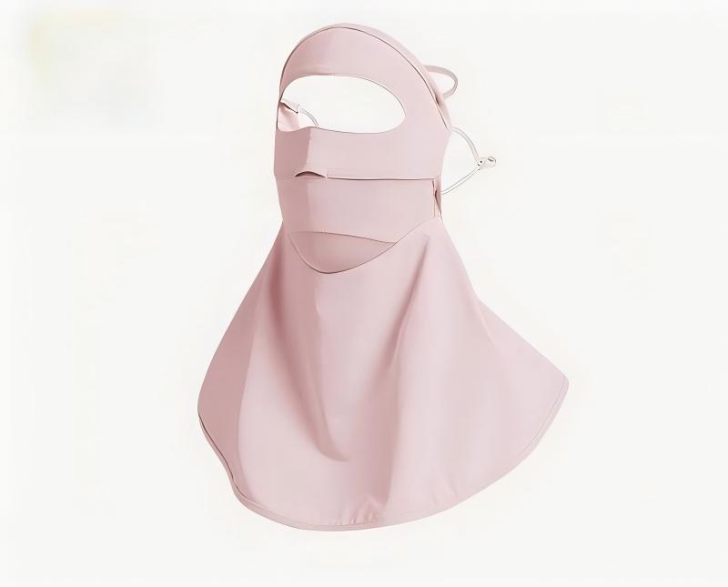Protection solaire complète pour les femmes Masque à maille unique protecteur de la glace mince