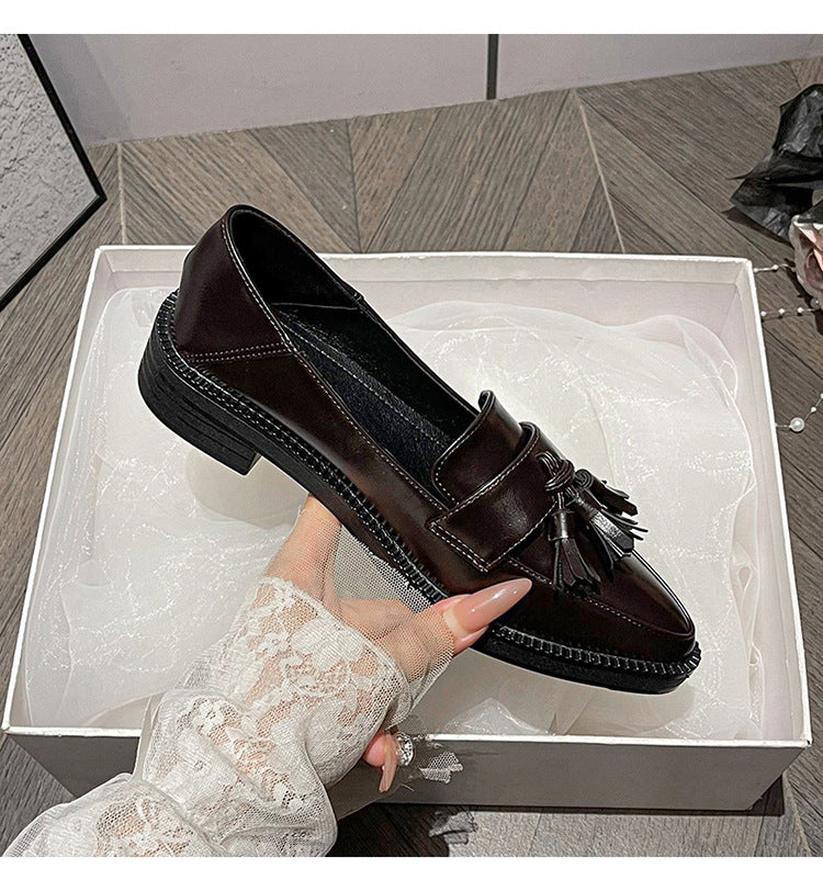 Chaussures en Tassel Pointed-Toe pour femmes