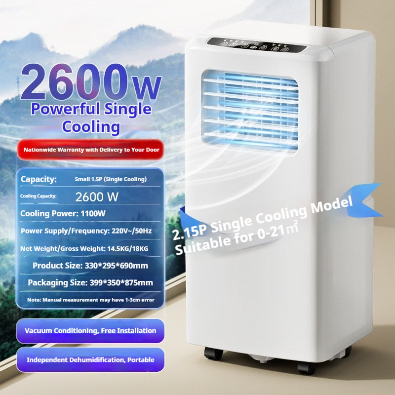 Mini-climatiseur portable double-mode pour la location à domicile
