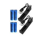 Chargeur USB Li-ion 3000mAh 3.7V Lithium rechargeable 18650 Batteries au lithium Charg