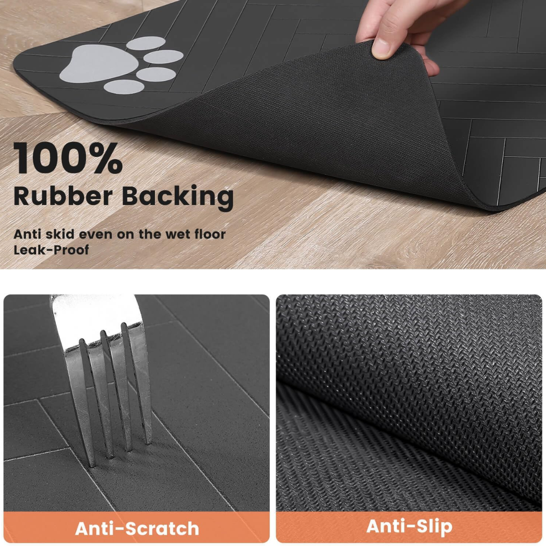 Tapis absorbant pour animaux de compagnie 20x12 pouces