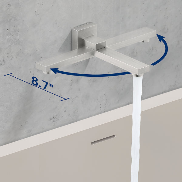 Robinet de douche Robinet de douche pluie avec robinet de baignoire ensemble