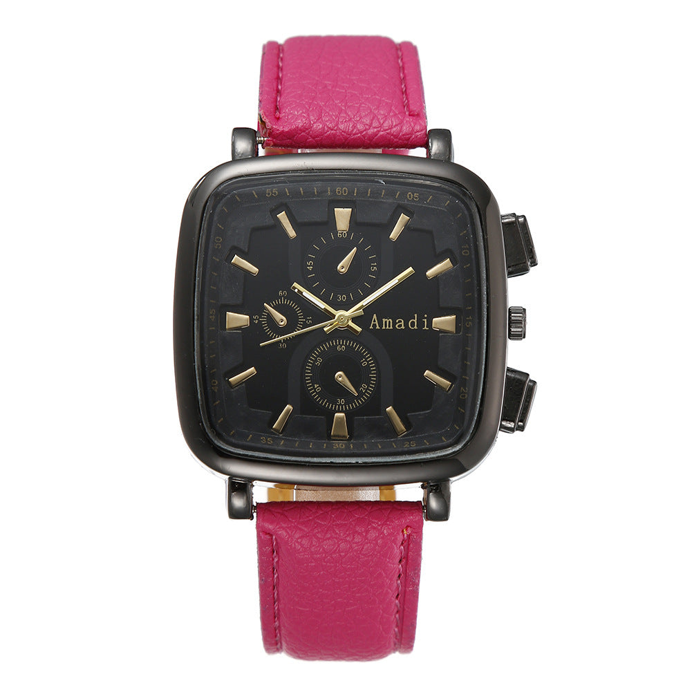 Montre Quartz rétro minimaliste à la mode