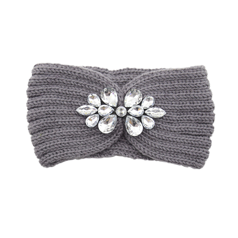 Exercice de lavage du visage Yoga Bandeau de laine chaude