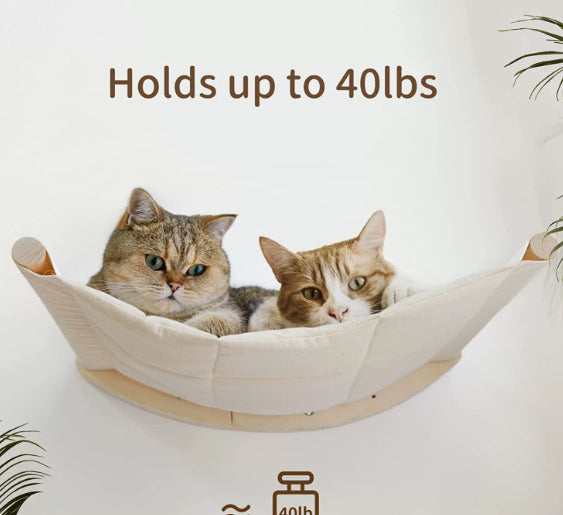 Étagère murale en bois Perchoir mural Loisirs Cat Escalade Cadre Pet Supplies