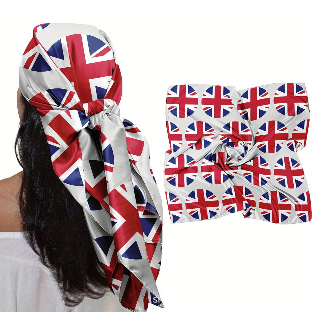 Enveloppe de tête de bandeau d'écharpe carrée polyvalente