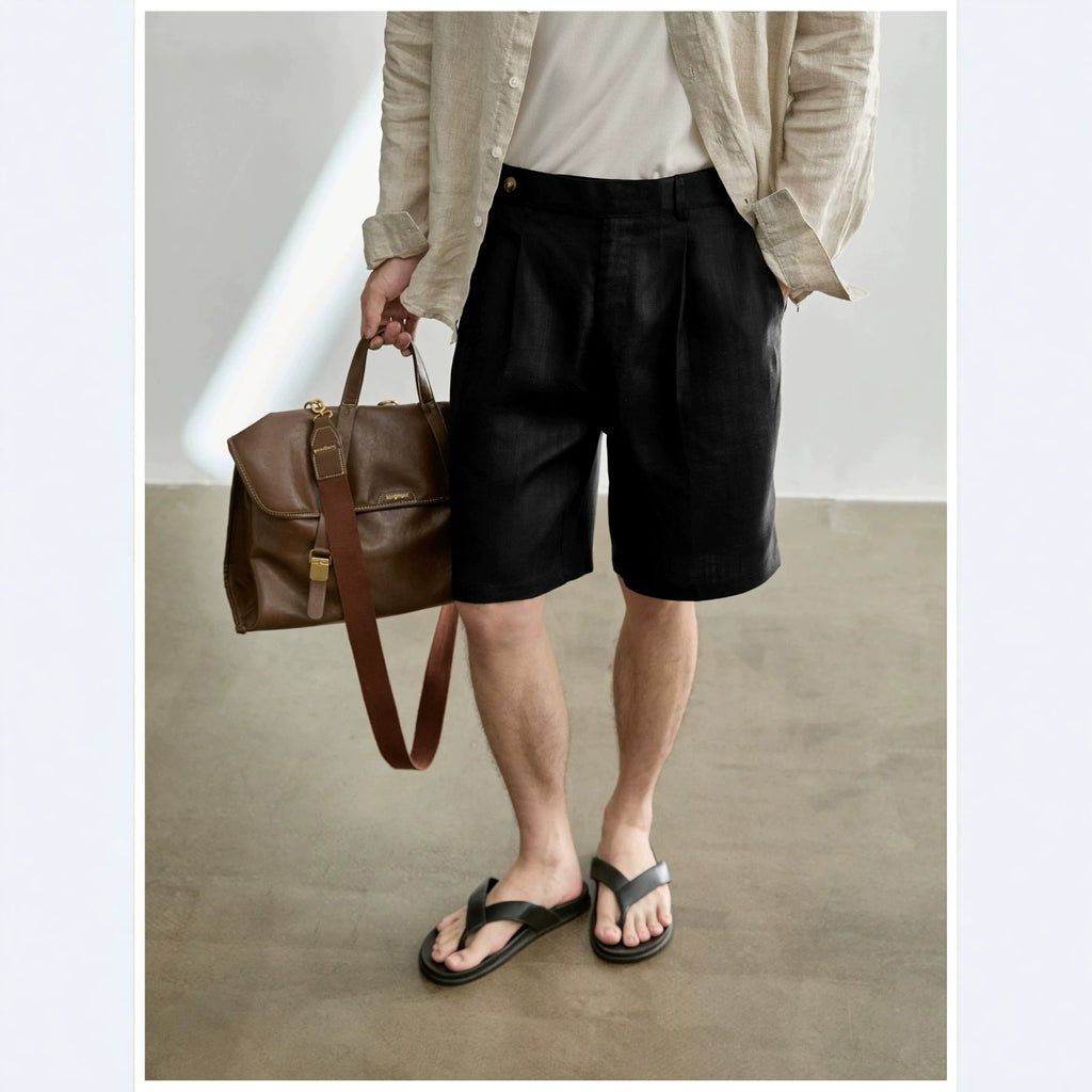 Short homme simple confortable et respirant